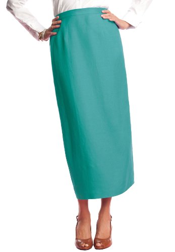 Jessica London Plus Size Classic Linen Blend Skirt Jessica London Plus Size Classic Linen Blend Skirt