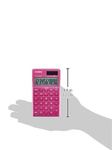 カシオ デザイン電卓 手帳タイプ 10桁 SL-Z1000PK-N ピンク | 文具百貨