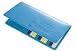 Marc By Marc Jacobs Limited Edition Leather Logo Color Block Slim Long Wallet Blue Multi