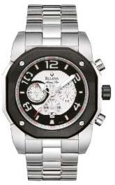 Bulova #98B137 Men's Marine Star Stainless Steel Chronograph Watch