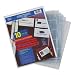 C-Line Business Card Holders, 20 Cards/Page, Clear, 8.125 x 11.25 Inches, 1 pack of 10 Sheets (61217