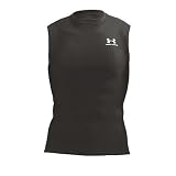UNDER ARMOUR(アンダーアーマー) ヒートギア スリーブレスTシャツ0038 黒XXLの画像
