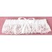 White Satin Rose Garter