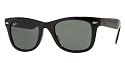 RAY BAN WAYFARER FOLDING RB 4105 601 BLACK SUNGLASSES