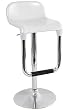Lumisource BS-TAFFY W Taffy Bar Stool - White