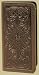 Celtic Hounds - Wine Leather Check Book Cover