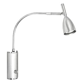 Eglo 88361A Halva-1, Chrome, 1-Light Track Light Fixture by Eglo