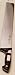 Concord Stainless Steel Sushi Santoku Kitchen Chef s Nut Knife
