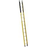 Buy Werner M7112-1 375-Pound Duty Rating Fiberglass Manhole Ladder, 12-Foot by Werner