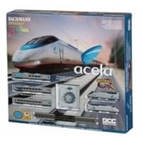 N Spectrum Acela Set w/DCC, Amtrak