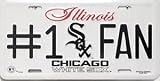 Chicago White Sox License Plate Number 1 Fan (Quantity of 1)