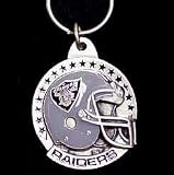 NFL Team Helmet Key Ring - Oakland Raiders