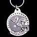 NFL Team Helmet Key Ring - Oakland Raiders