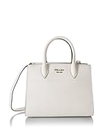 Prada Bolso asa de mano Small Driad (Blanco)