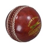 Slazenger Crown Cricket Ball Red/White 5 1/2