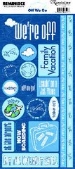 Reminisce Signature Series Travel Stickers-Air 