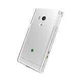 iBUFFALO docomo Xperia acro HD ソフトケース 液晶保護フィルム付 しなやかで強靭なTPU素材のソフトケース クリア BSMPACROHTCR