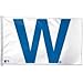 Chicago Cubs W (Win) 3x5 Flag by Wincraft