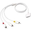 AV Cable (Audio/Video) Docking Type for Creative Zen Vision:M / Vision W Media Player