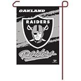 The Oakland Raiders NFL Football Garden Size Flag