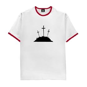 Three Crosses - Ringer T-Shirt