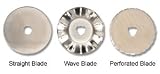 Linex Replacement Rotary Blade Wave [for Handheld Cutter CK1200] Ref LXKSK1250