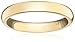 Amazon Collection Standard Comfort Fit 10K Gold Wedding Band, 3mm