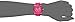 XOXO Women's XO8042 Rhinestone-Accented Watch with Fuschia Silicone Strap