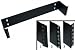 2 Unit Patch Panel Hinged Wall Bracket, 3.5" (H) x 19" (W) x 4" (D) 2mm thickness