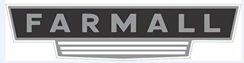 McCormick Farmall IH Decal - Black with Grey