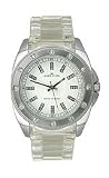 AK Anne Klein Plastic Bracelet White Dial Women's watch #10/9179WTCL