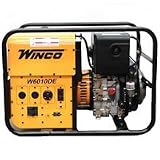 Winco 5,500 Watt Industrial Diesel Generator w/ Electric Start - W6010DEX