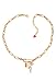 Guess UBN70709 Ladies Safety Pin Station with Charms Necklet