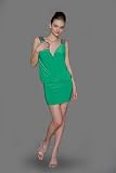 Green Sexy V-Neck Dresses by eDressMe new york