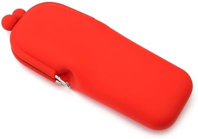 "POCHI SLIM" Silicone Pen Case (RED)