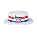 Skimmer Hat with Democratic Donkey Band Adult