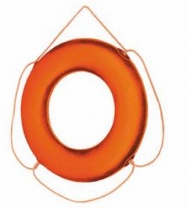 CAL JUNE BUOY RING 20IN ORG