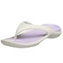 crocs Athens Thong Sandal,Pearl/Lavendar,Men's 2 M/Women's 4 M