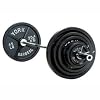 York Barbell 300 lb Olympic Weight Set With Bar & Collars