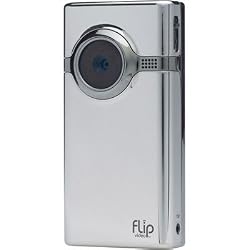 Flip MinoHD Camcorder, 60 Minutes (Chrome)