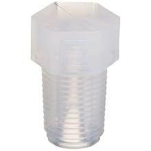 Parker Partek P-2-P Pipe Fittings PFA Plug 1/8" NPT Male