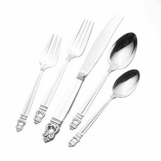 International Royal Danish 2 Pc Steak Carving Set - Hollow Handle I5392965 by Meat Carving Sets