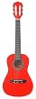 Lauren 30" 1/2 Size Nylon String Acoustic Guitar- Metallic Red
