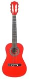 Lauren 30" 1/2 Size Nylon String Acoustic Guitar- Metallic Red