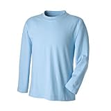 Coolibar UPF 50+ Kids' Cotton Bamboo Long Sleeve T-Shirt - Sun Protective