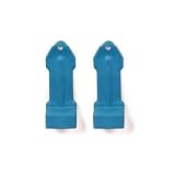 1965-66 Corvette Seat Belt Retractor Cover Medium Blue by Chevrolet