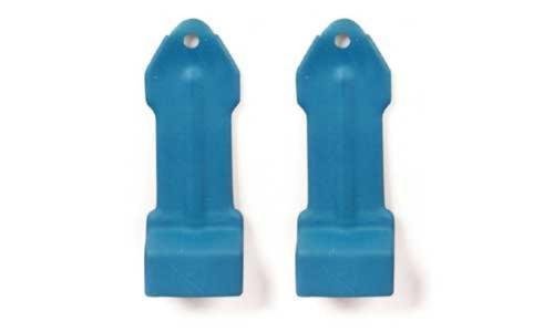 1965-66 Corvette Seat Belt Retractor Cover Medium Blue