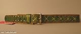 Ed Hardy - Ed Hardy Belt Studded Green