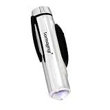 100X Magnification Lighted LED Pocket Microscope - Metal Body