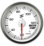 STRI Racing DSD-CS 52mm Water Temperature Gauge White